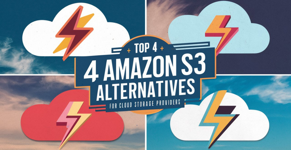 Top 4 Best Amazon S3 Alternatives for Cloud Storage providers
