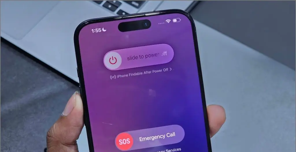 turn off your iPhone