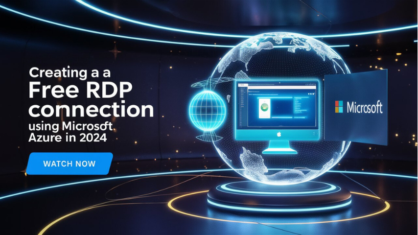 Create a rdp for microsoft azure