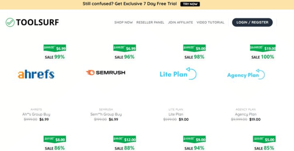 Toolsurf : Group Buy SEO Tool