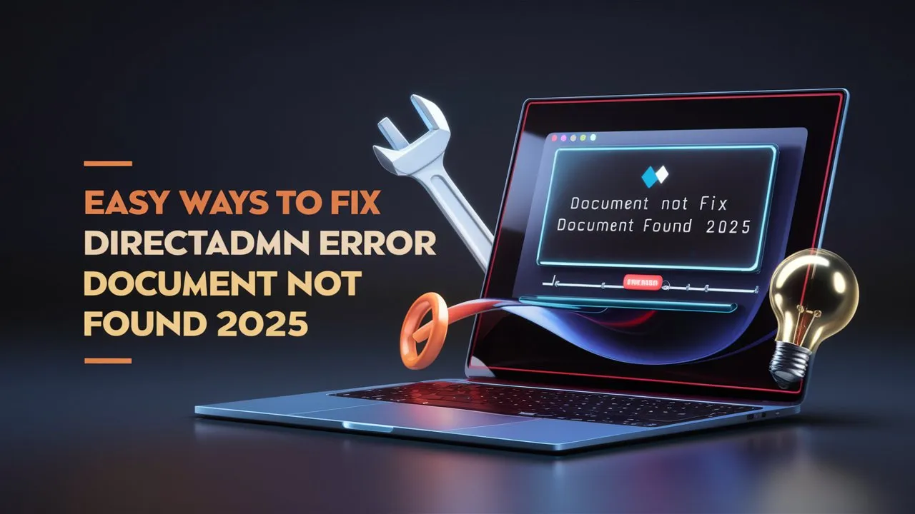 DirectAdmin Document Not Found Errors