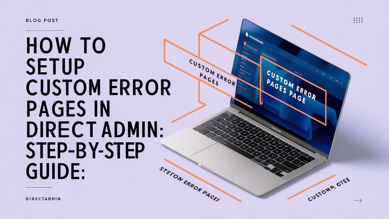 setup custom error pages in DirectAdmin