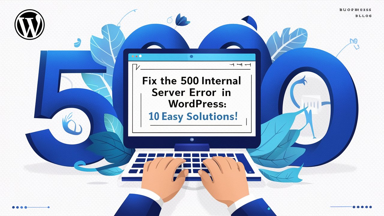 500 Internal Server Error in WordPress