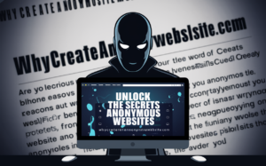 How to Create a Truly Anonymous Website: A Step-by-Step Guide