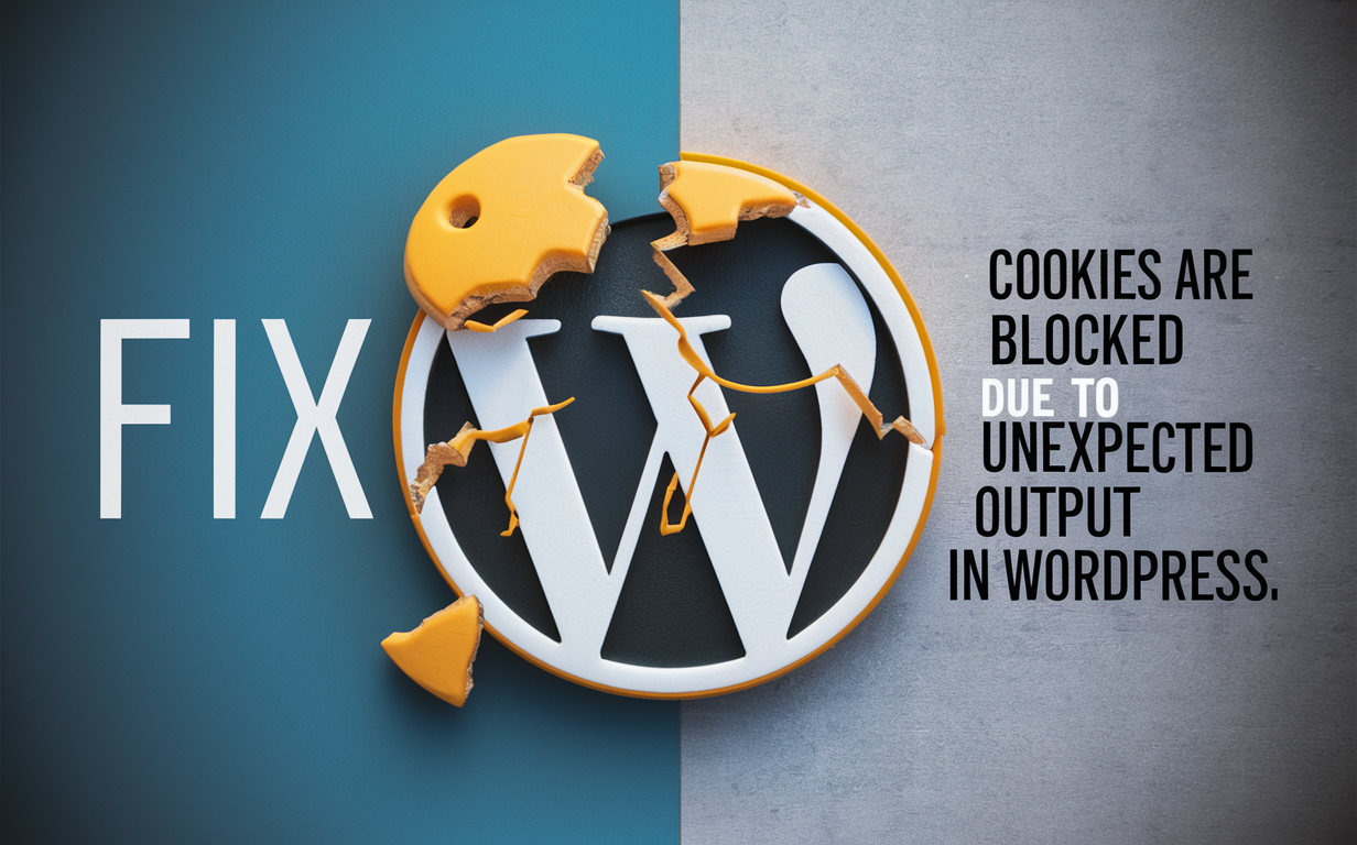 Cookies are Blocked Due to Unexpected Output