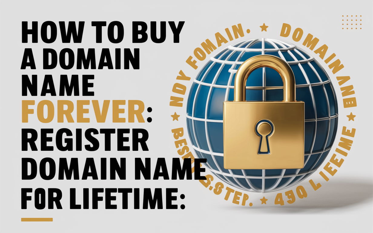 Register Domain Name for Lifetime