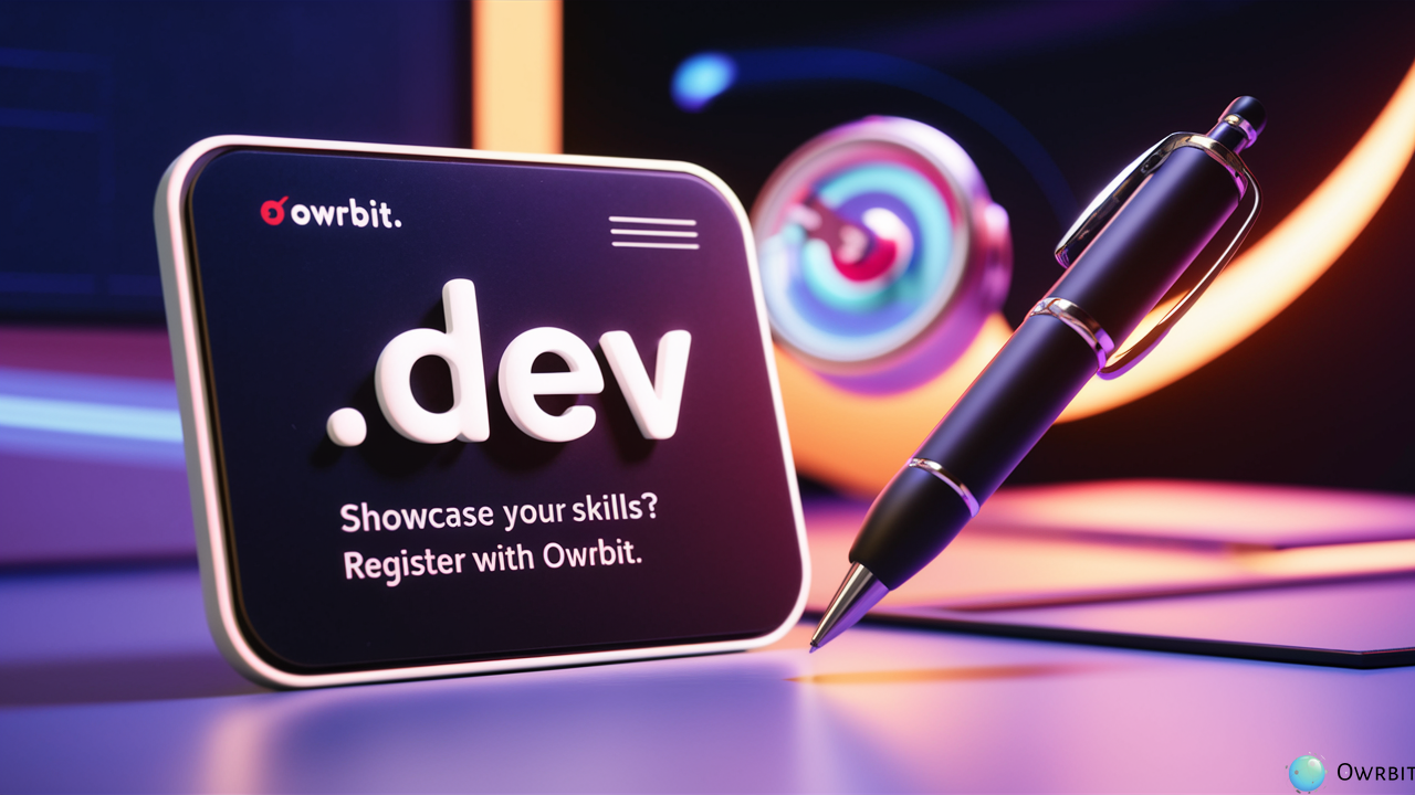 Register .dev domain name