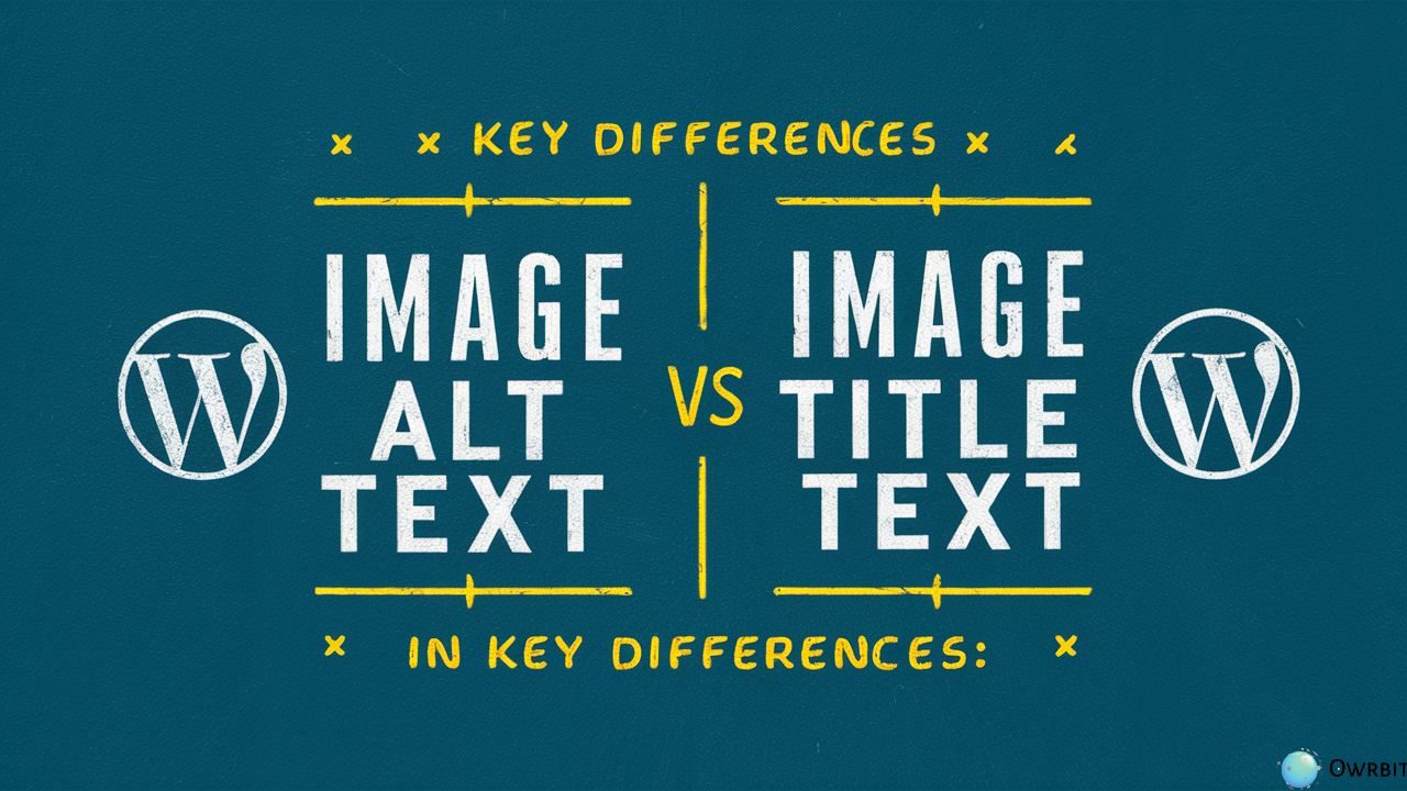 Image Alt Text vs Image Title Text
