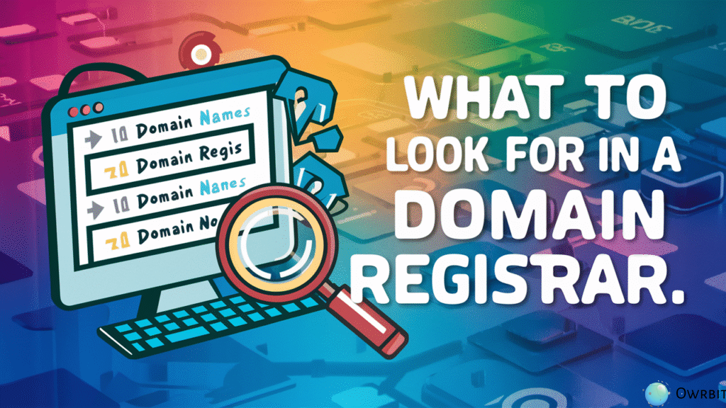 Look for in a Domain Registrar