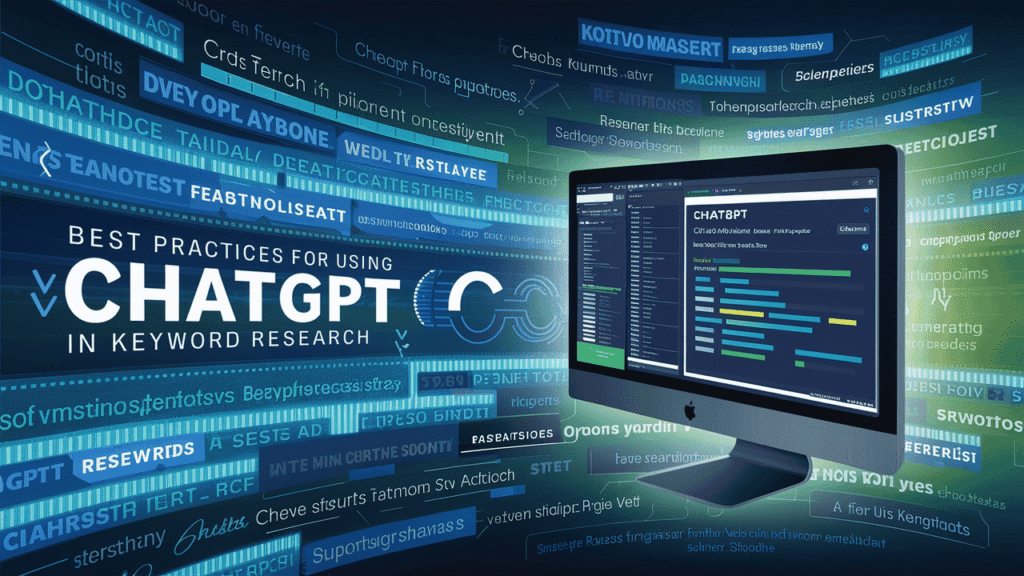 Practices for Using ChatGPT in Keyword Research