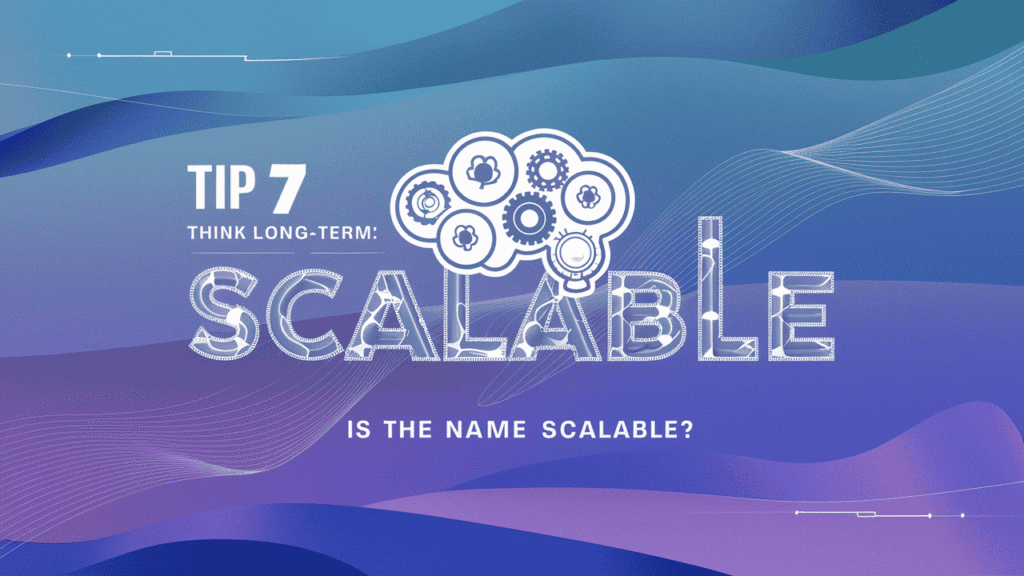 Think Long-Term Is the Name Scalable