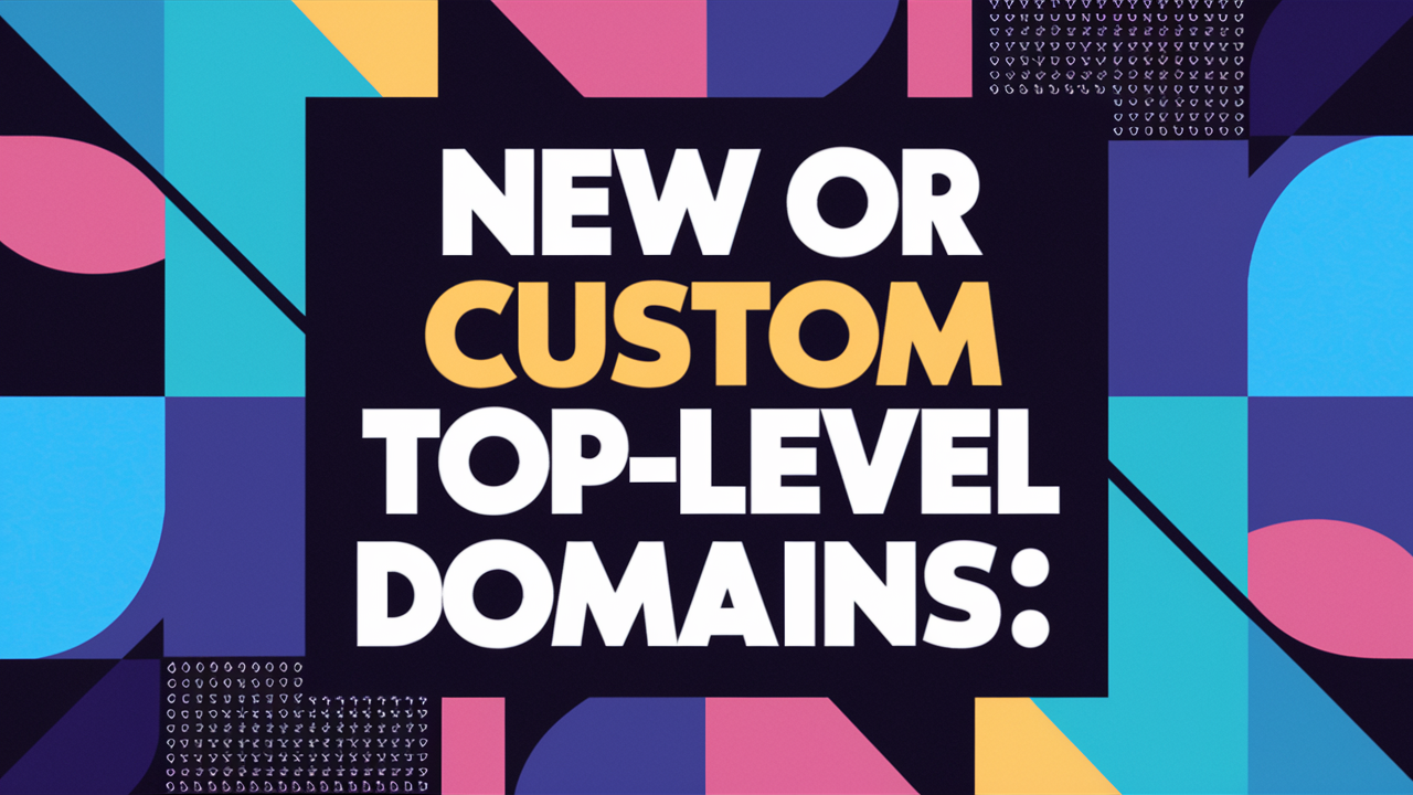 New or Custom Top-Level Domains
