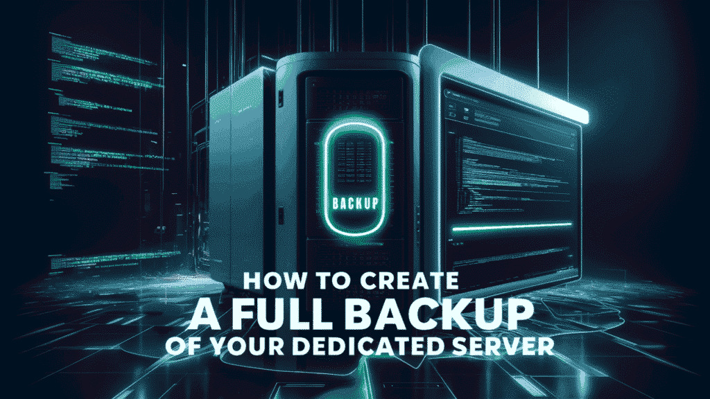 Backup Your Dedicated Server