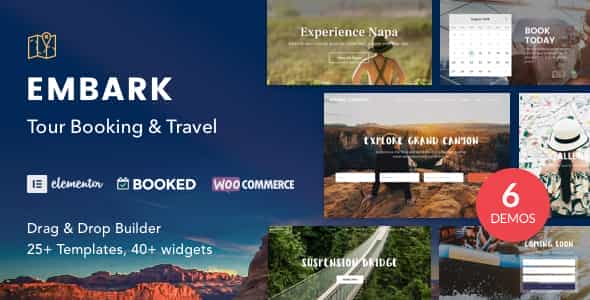 Embark – Perfect Theme for Tour Agencies and Travel Booking