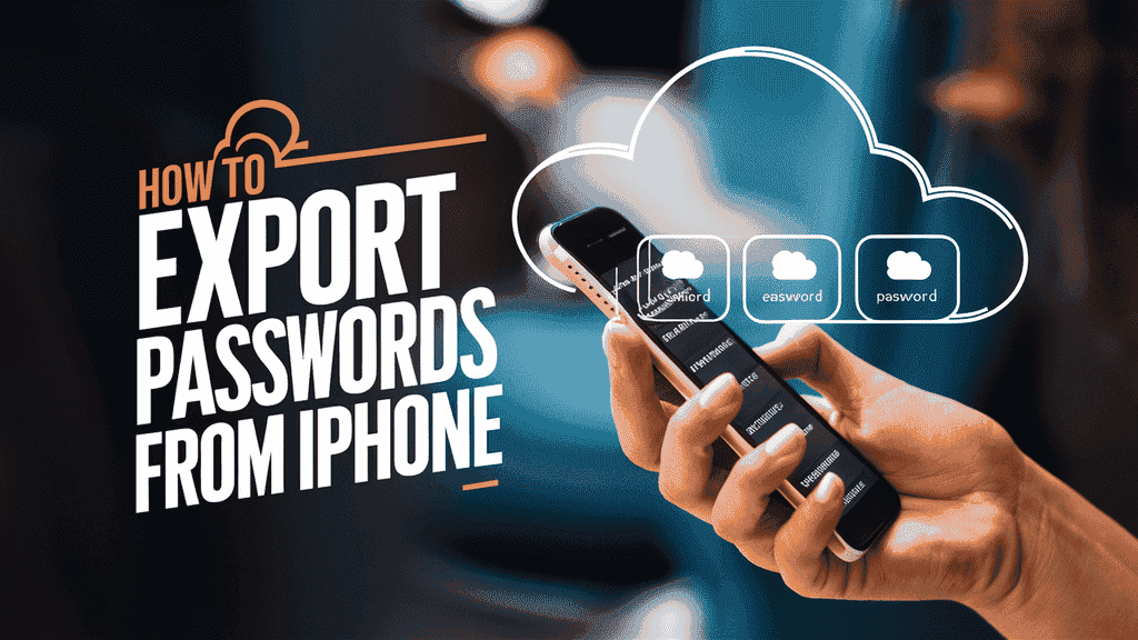 How to Export Passwords from iPhone