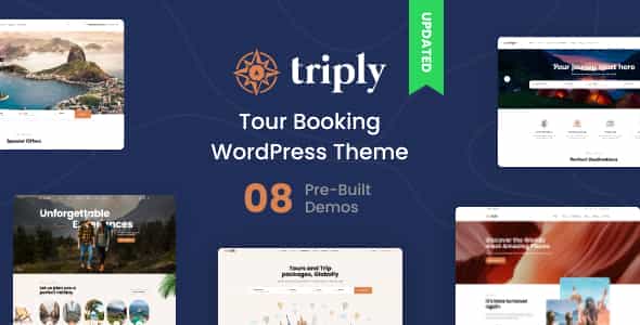 Triply – Modern Theme for Travel Websites