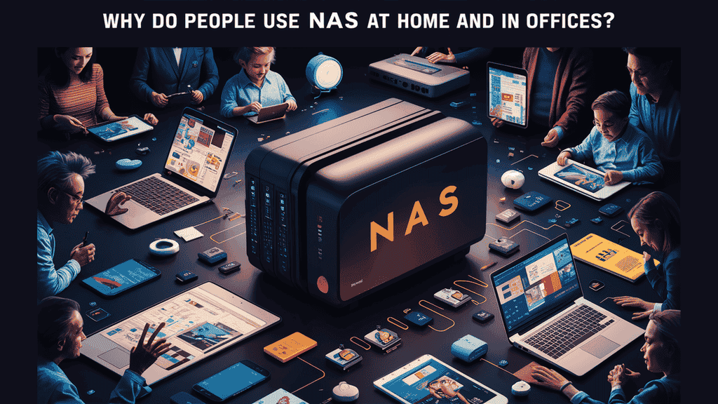People Use NAS at Home and in Offices