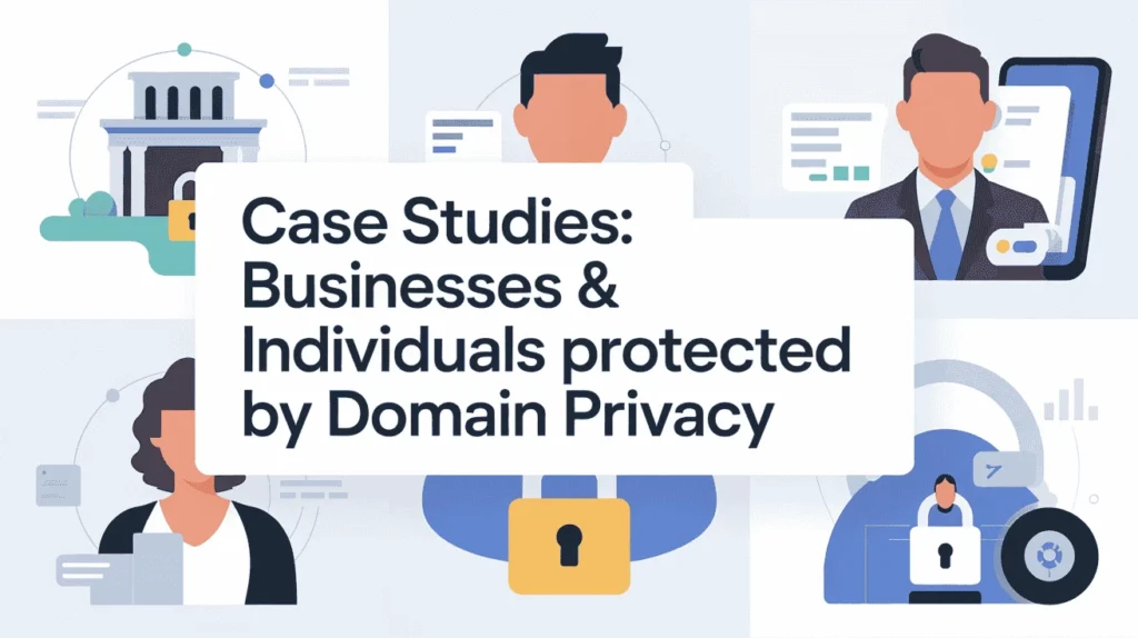 Case Studies Businesses that Benefited from Domain Privacy