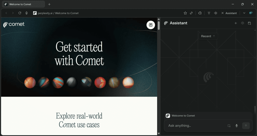 Comet Browser