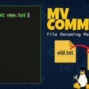 Simplified guide to the Linux mv command for quick and efficient file renaming tasks.