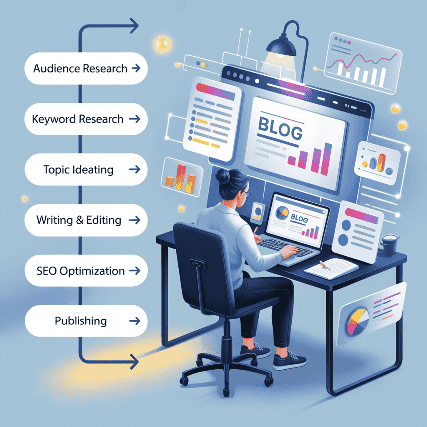 Owrbit Content Creation Process Flow